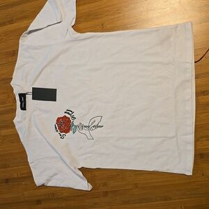 Nwt Homme femme tornado relief tee sz small